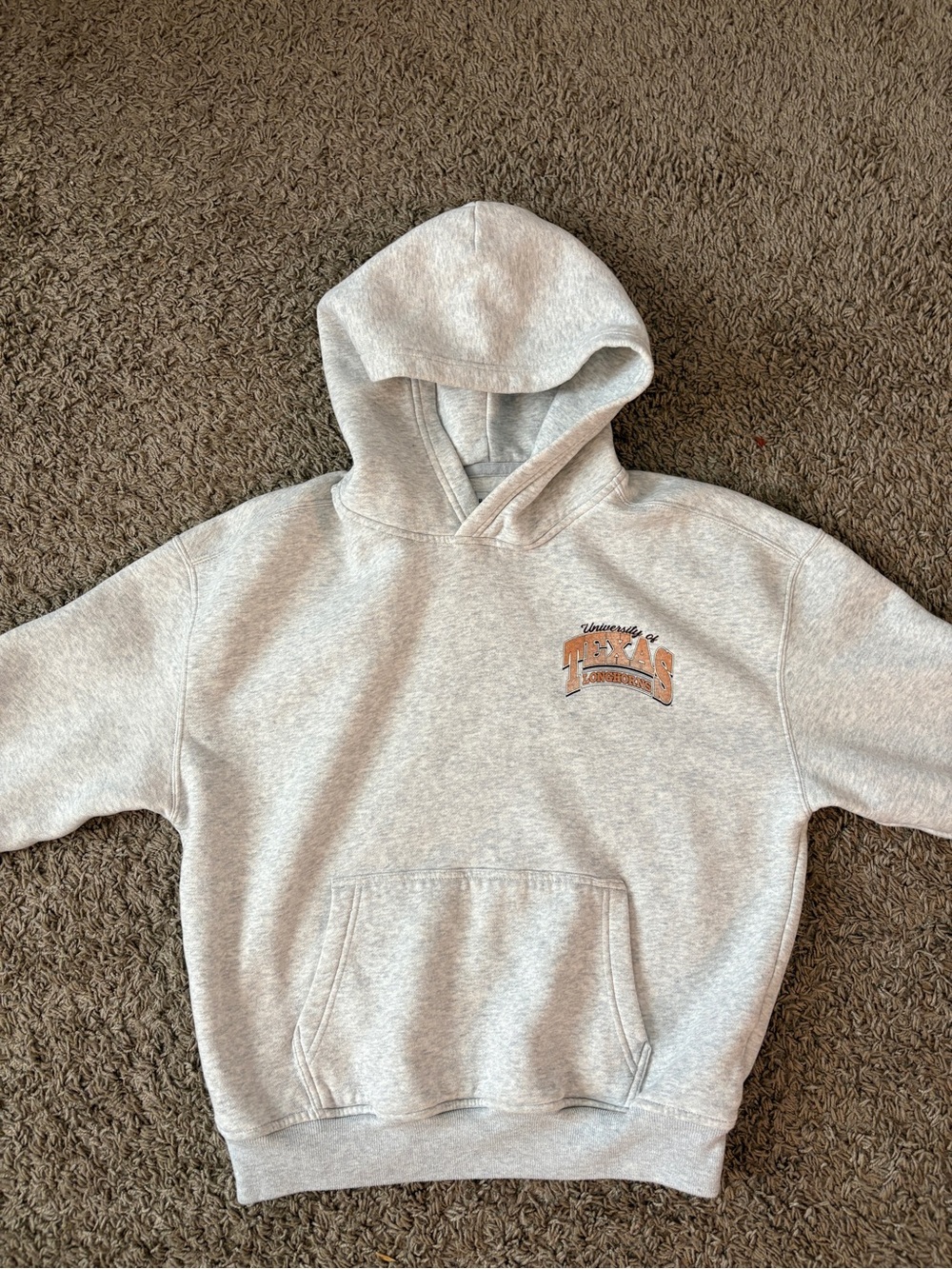 Hollister grey University of Texas Longhorns hoodie Size XS #college